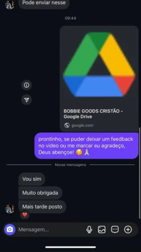 avaliação cliente
