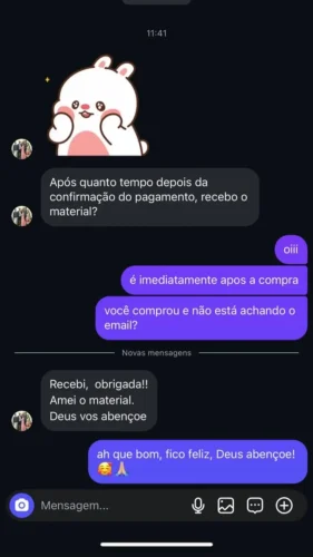 avaliação cliente