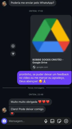 avaliação cliente